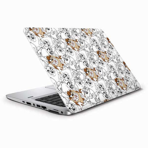 Looney Tunes Tasmanian Devil Super Sized Pattern HP Elitebook Skin